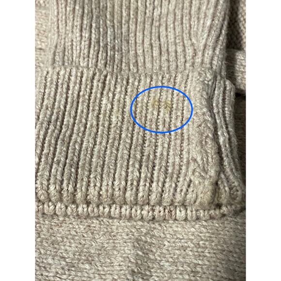 Eileen Fisher Drop Shoulder Dolman Sleeve Cardigan Sweater L Lagenlook Oversized - Picture 7 of 7